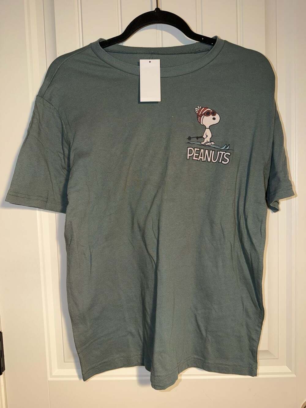 Peanuts Snoopy Aspen Skiing Graphic T-Shirt